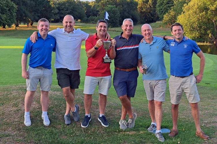 Newtown Football Club Charity Day winners. 
