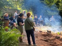 Progress on new local woodland 'Creativity Acre' celebrated
