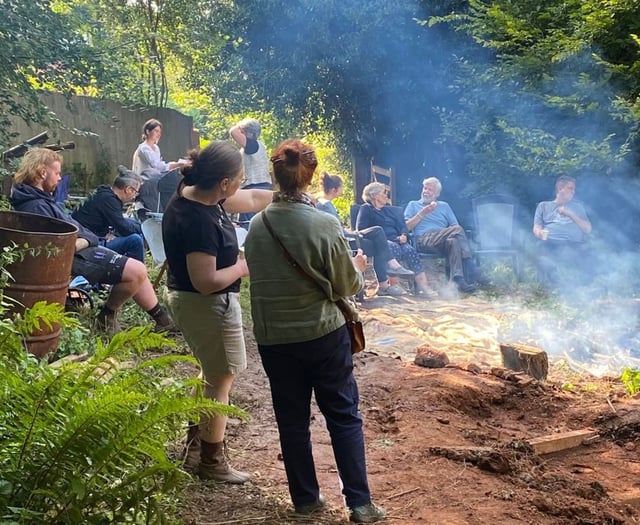 Progress on new local woodland 'Creativity Acre' celebrated