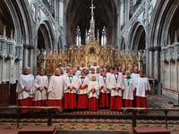 Crediton Church Choir sang in Lichfield Cathedral
