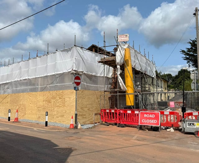 Four-month Copplestone pub road closure finally lifted