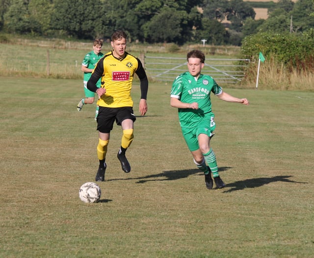 Draw in Sandford’s first pre-season game
