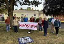 Vigil to mark Hiroshima anniversary held in Crediton