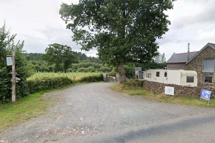 Lakemoor campsite, Chawleigh