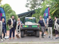 Princess Theatre Torquay Retired Fly Ropes New Life at Paignton Zoo
