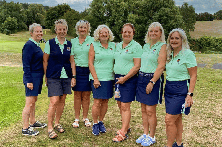 Station Heights ladies, one of the four successful qualifying teams