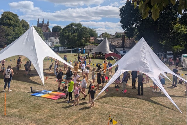 Arts in the Park brought creativity and community spirit to Crediton
