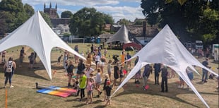 Arts in the Park brought creativity and community spirit to Crediton
