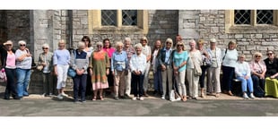 Powderham Castle visit enjoyed by Tedburn WI members
