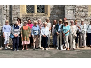 Powderham Castle visit enjoyed by Tedburn WI members
