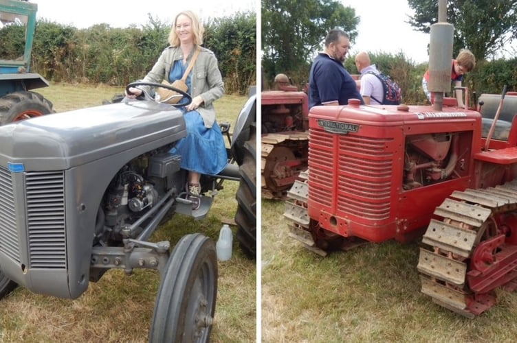 Some of the older tractors