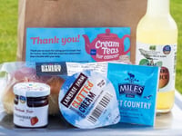 Cancer charity will deliver cream tea to your door