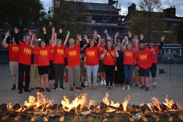 Charity firewalk postponed again