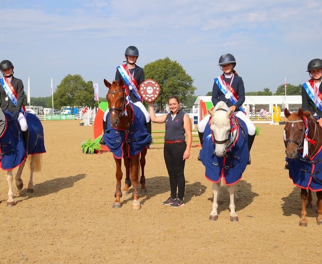 QE Equestrian Team are British Showjumping Champions
