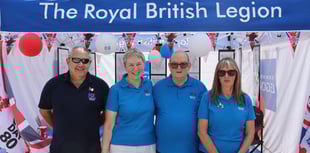 Crediton Veterans sponsored walk to raise funds for Combat Stress
