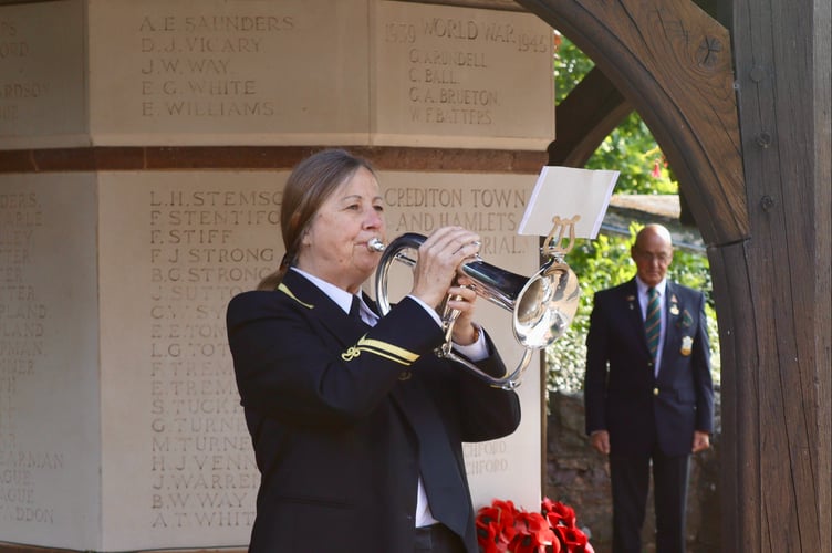 Bugler playing Last Post