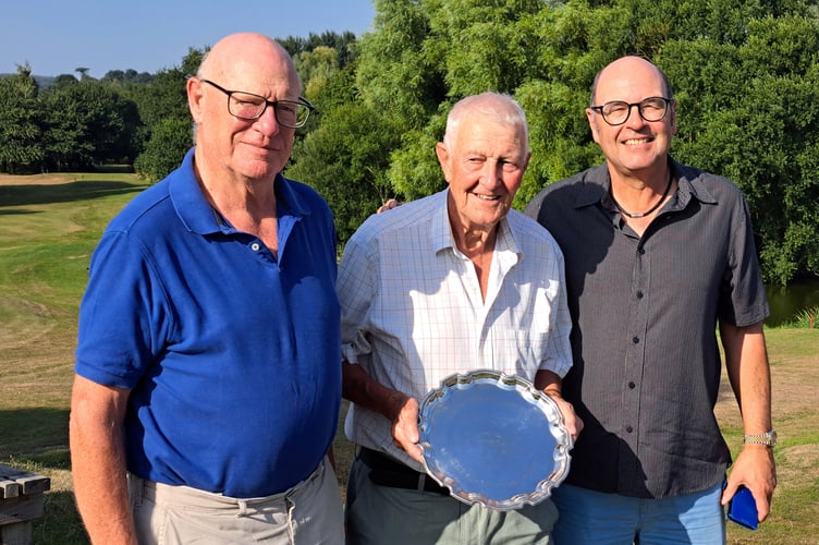 The Stan Setter Salver winners from Exeter Golf Club.