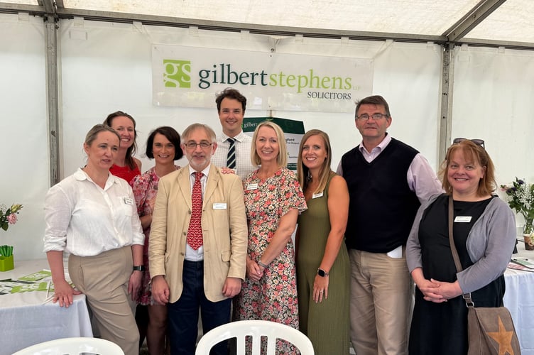 Gilbert Stephens staff welcomed visitors to their stand.  AQ 9881
