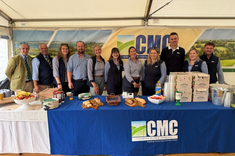 Crediton Milling Company welcomed visitors to their stand and offered hospitality.  AQ 0001
