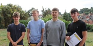 Students at QE School celebrate a ‘strong set of GCSE results’
