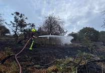 North Tawton among fire crews at Torrington Common fire