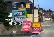 A377 in Crediton reopens but will close again at 7am tomorrow