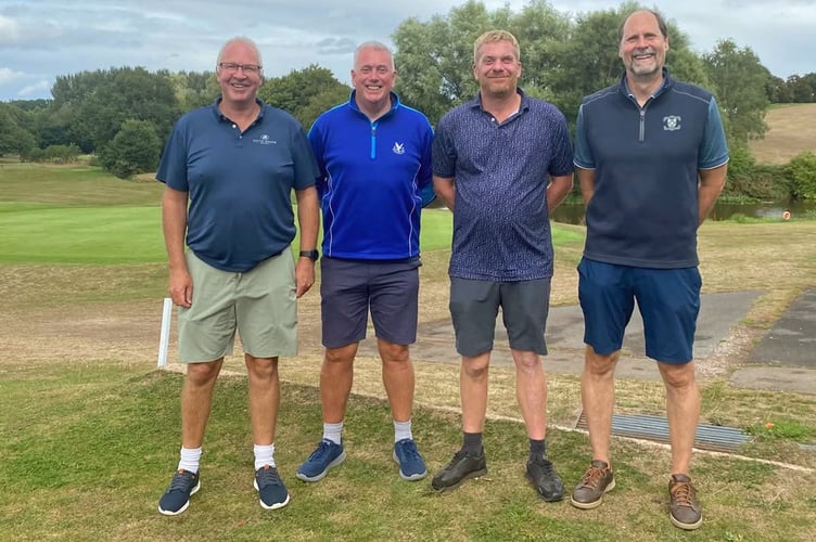 Commerce Cup Runners Up, Market Harborough Building Society and Cornerstone Commercial Finance.