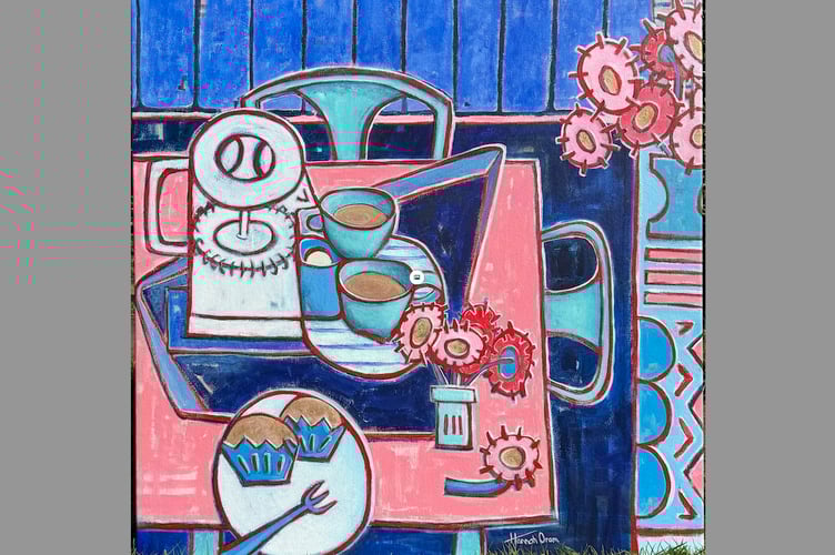 Artwork by Hannah Oram.