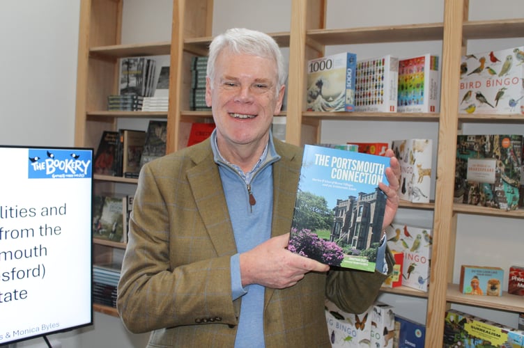 Jonathan Crofts, author of ‘The Portsmouth Connection’.  AQ 0537
