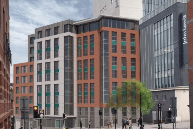 How the new flats on the site of the former King Billy pub in Exeter could look