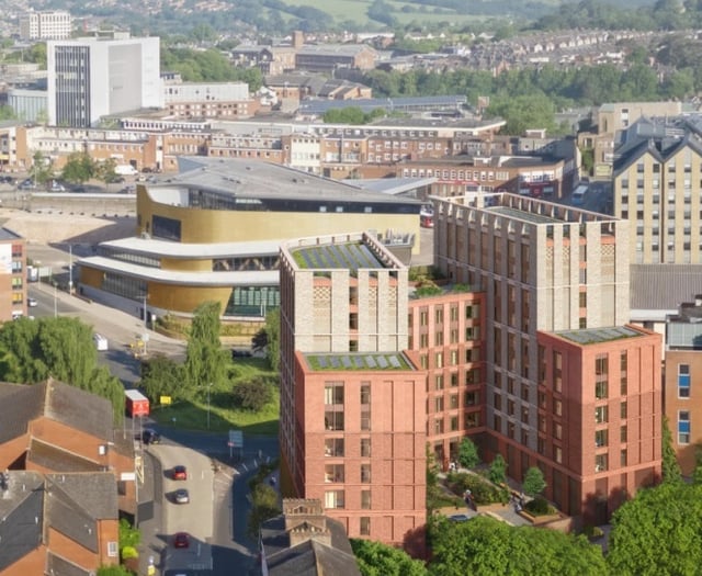 Ten-storey student flats block could replace Exeter JobCentre