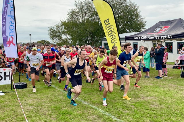 Big turnout for Crediton Crunch 10k