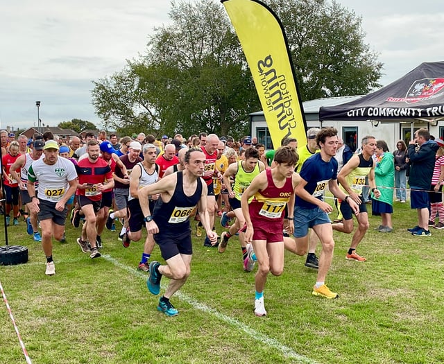 Big turnout for Crediton Crunch 10k