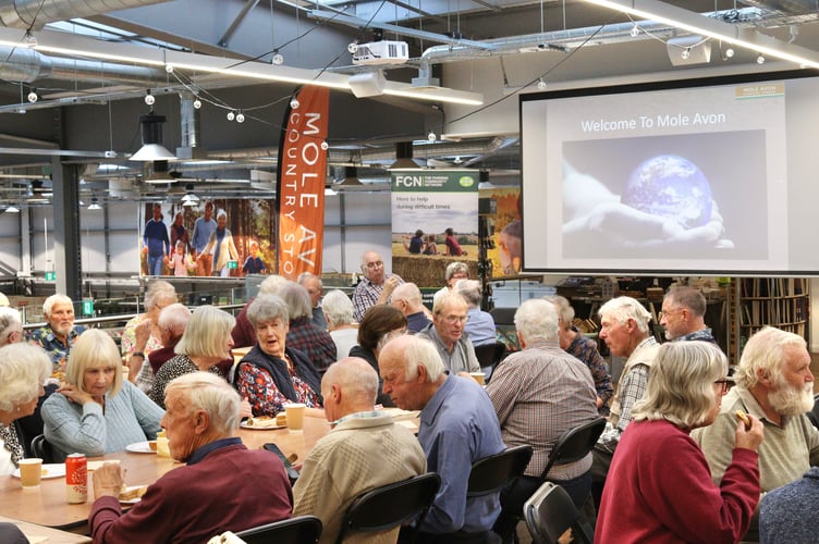 Members enjoying the event at Mole Avon Country Stores
