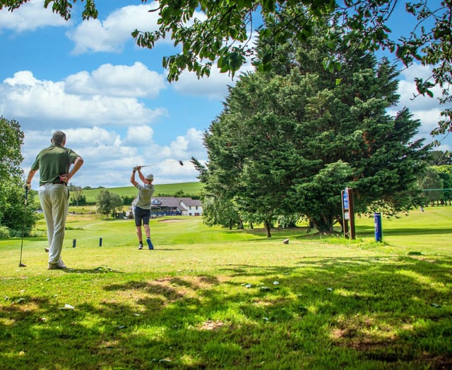 The green, green grass of Downes Crediton Golf Club