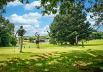 The green, green grass of Downes Crediton Golf Club