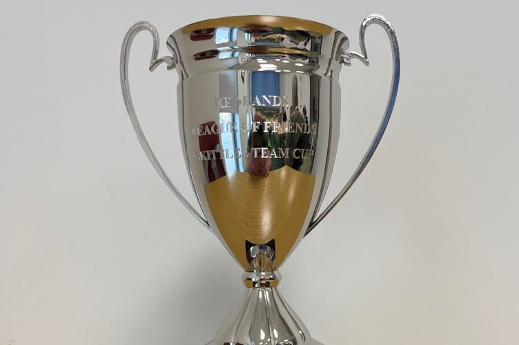The new silver trophy