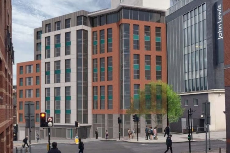 How the new flats on the site of the former King Billy pub in Exeter could look