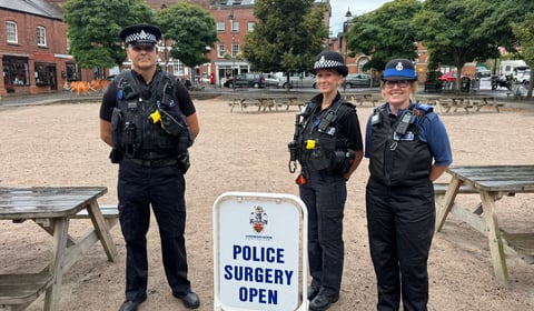 Next Crediton Police Drop-In on April 22
