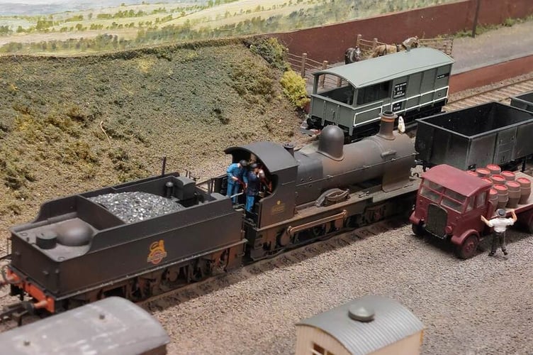 One of the railway displays which will be at Willand Model Railway Show.