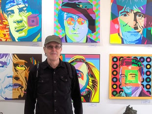 Colin Sundborg: Pop Art in Crediton
