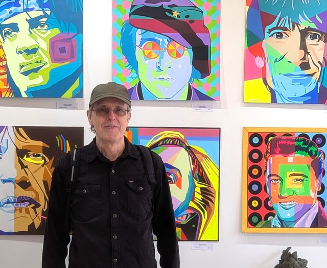 Colin Sundborg: Pop Art in Crediton
