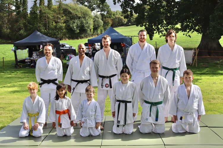 13 September 2025 Tedburn Village Fair Tedburn St Mary Judo Club giving a demonstration at Tedburn St Mary Village Fair (Will Goddard, Crediton Courier)