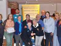 Crediton Lions' firewalk aids local charities