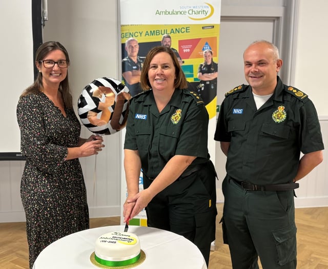 South Western Ambulance Charity celebrates 30 years
