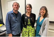 National presentation at Crediton Library