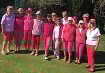 Ladies ‘in the pink’ at Downes Crediton Golf Club