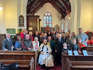 Harvest and Steven’s Ordination Anniversary celebrated at Thelbridge
