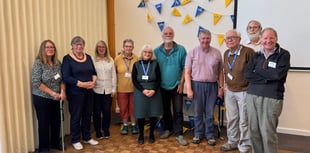 Two cakes for Crediton and District u3a 10th birthday
