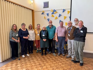Two cakes for Crediton and District u3a 10th birthday
